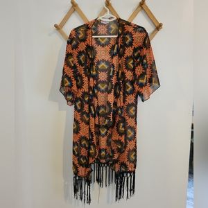Small Lularoe Kimono